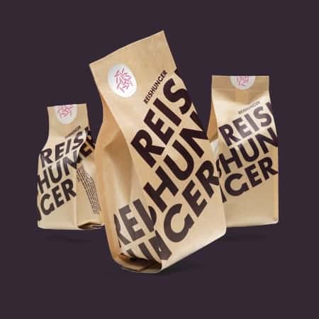 Grüne Linsen Reiskocher